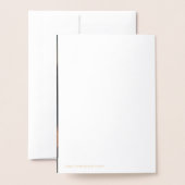 Jubileum Foto | script Folie Kaarten (Met envelop)