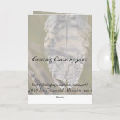 Jubileum gedistilleerde vetveren kaart (Achterkant)