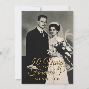 Jubileum Gelooft Verlengingsjaren IN FOREVER Kaart