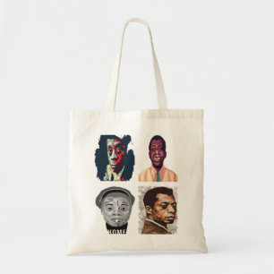 Jubileum Gift James Baldwin schrijft voor muziek Tote Bag