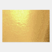 Jubileum Gold Foil wrapping Paper-Roos 50th (Voorkant 2)