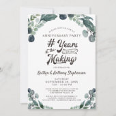 Jubileum groenwerk SAMENJAREN GROEIEN Kaart (Voorkant)