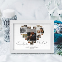 JUBILEUM HART COLLAGE POSTER EN PRINT