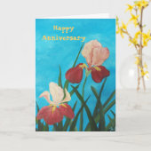 Jubileum-kaart Kaart (Gele Bloem)