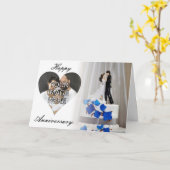 Jubileum Kaart Sjabloon (Gele Bloem)