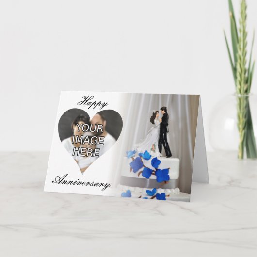 Jubileum Kaart Sjabloon (Voorkant)