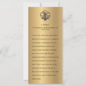 Jubileum katholieke priest Poem Ordination (Achterkant)