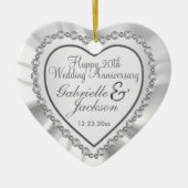 Jubileum keramische siervoorwerpen keramisch ornament (Voorkant)