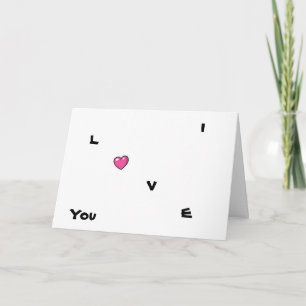 JUBILEUM LIEFDE VOOR DE "LIEFDE VAN MIJN LEVEN" KA KAART