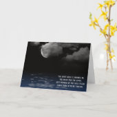 jubileum met maan en sterren kaart (Gele Bloem)