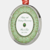 Jubileum Ornament Emerald Wedding  (Links)