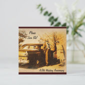 Jubileum partij bij het verdrag: uitnodiging tot  (Staand voorkant)