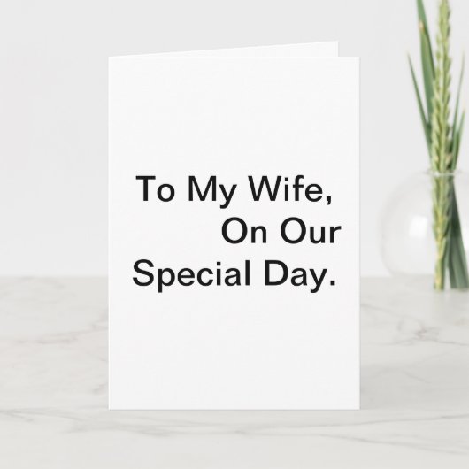 Jubileum Poem Kaart (Voorkant)