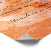 Jubileum Prayer met Angels Poster (Hoek)