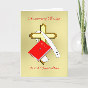 Jubileum priesterwijding kaart