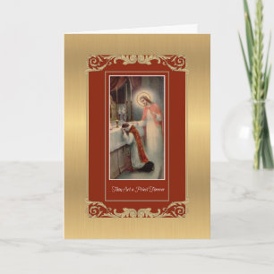 Jubileum Priesterwijding Katholieke Priester Heili Kaart
