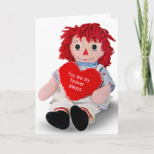 Jubileum Rag Doll Kaart