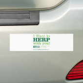 Jubileum REPTILES #1 Bumpersticker (Op auto)