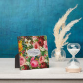 Jubileum ROZEN voor koperen bruiloft - Herdenkings Fotoplaat (Insitu)