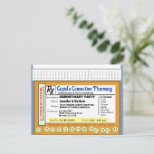 Jubileum RX voor plezier Briefkaart (Staand voorkant)