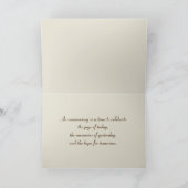 Jubileum Snapshot en envelop Kaart (Binnen)