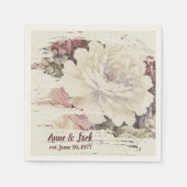 Jubileum Tapestry Roos Servet (Voorkant)