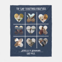 Jubileum Tic Tac Together Photo Template Fleece