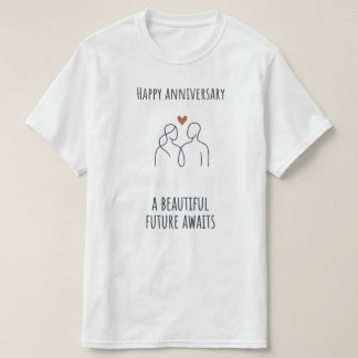 Jubileum Toekomst Wacht – Moderne Unisex T‑Shirt T-shirt