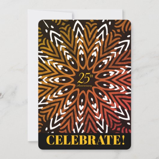 Jubileum Uitnodiging (Voorkant)