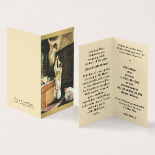 Jubileum van de katholieke priester visitekaartjes