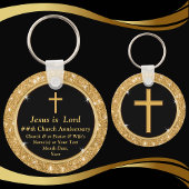 Jubileum van de Zwarte en de Gouden Kerk Sleutelhanger