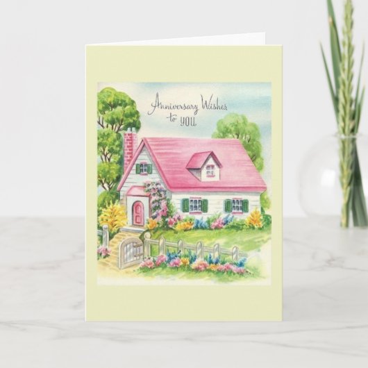 Jubileum Vernis Wenskaart Kaart (Voorkant)