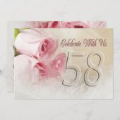 Jubileum voor 58 jaar kaart (Voorkant / Achterkant)