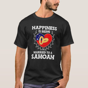 Jubileum voor huwelijk met een Samoaanse vrouw T-shirt