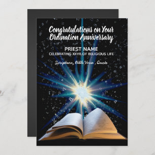 Jubileum voor priesterbestelling - OM HET EVEN WEL Kaart