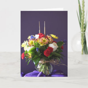Jubileum wens voor papa en mama kaart