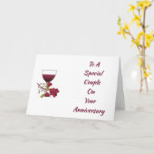 *JUBILEUM WENSEN* ***SPECIAAL PAAR*** KAART (Gele Bloem)