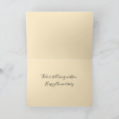 Jubileum wenst kaart (Binnen)