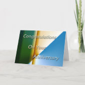 Jubileum werknemers kaart (Voorkant)