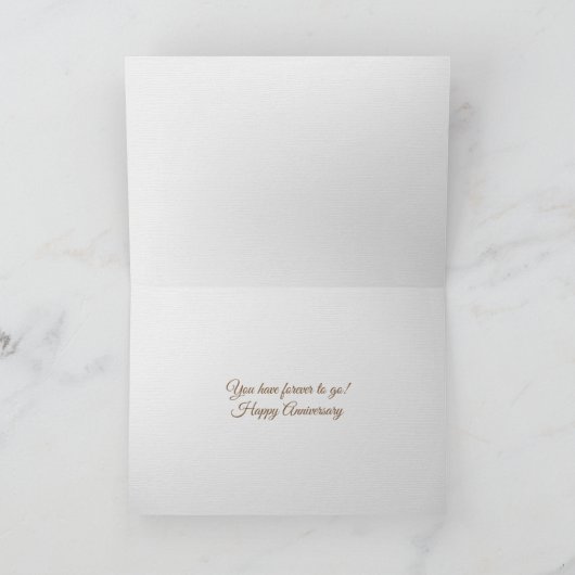 Jubileum Zeester op Strand bij Zonsondergang Kaart (Binnen)