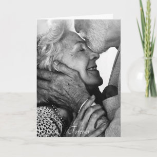 Jubileumkaart voor trouwerij elk jaar fotokaart kaart
