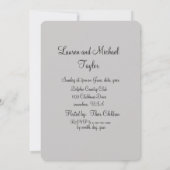 Jubileumuitnodiging 50ste huwelijksverjaardag kaart (Achterkant)