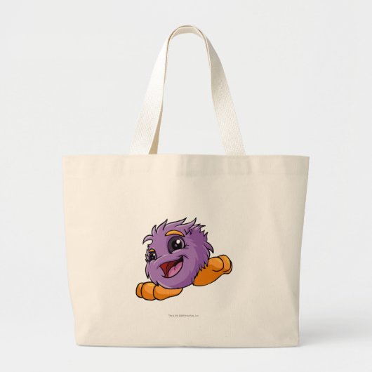 JubJub Paars Grote Tote Bag (Voorkant)