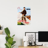 Juche Agricultural Revolution DPR Korea Propaganda Poster (Thuiskantoor)