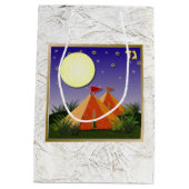 Judaica 12 stammen van Israël Art Gad Gift Bag Medium Cadeauzakje (Achterkant)