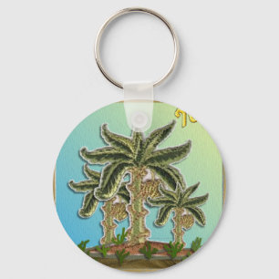 Judaica 12 stammen van Israël Joseph Sleutelhanger