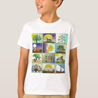 Judaica 12 Stammen Van Israël Kunstpanelen T-shirt