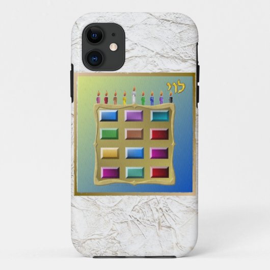 Judaica 12 stammen van Israel Levi Case-Mate iPhone Case (Achterkant)