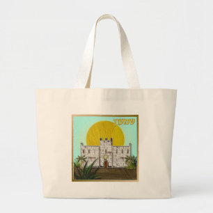 Judaica 12 stammen van Israël Simeon Grote Tote Bag
