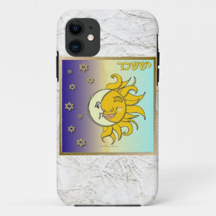 Judaica 12 Tribes Israel Issachar Art iPhone 11 Hoesje